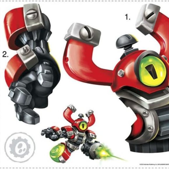 RoomMates Skylanders SWAP Force Magna Charge Peel and Stick Giant Wall Decals - Picture 3 of 5